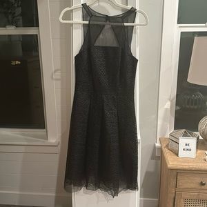 Eva Franco mesh top dress